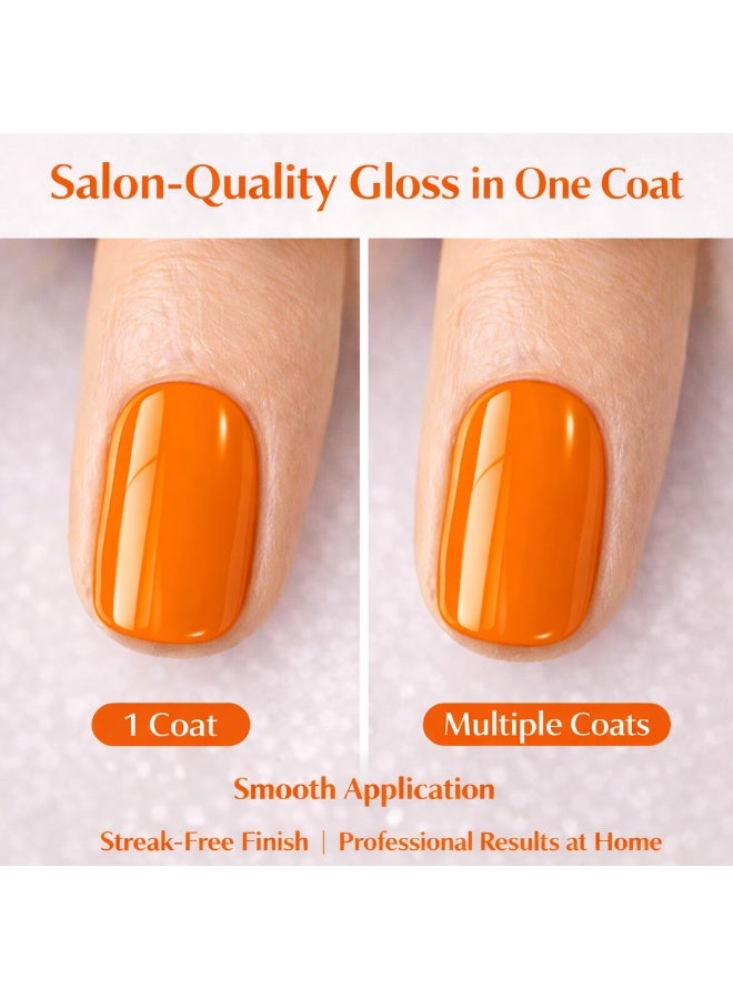 Brunson Classic Nail Polish 18ml Fast Dry Nail Lacquer Nail Harderner Normal Polish Glossy Gel Effect Quick Air Dry Long-Lasting Natural Nail Enamel Salon Quality Manicure Pedicure Regular Polish - Image 5